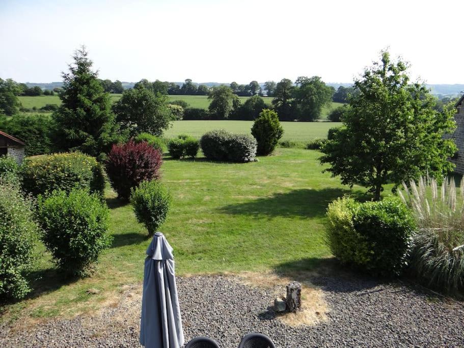 Jasmin Cottage With Seasonal Swimming Pool Le Mesnil-Gilbert Exterior foto