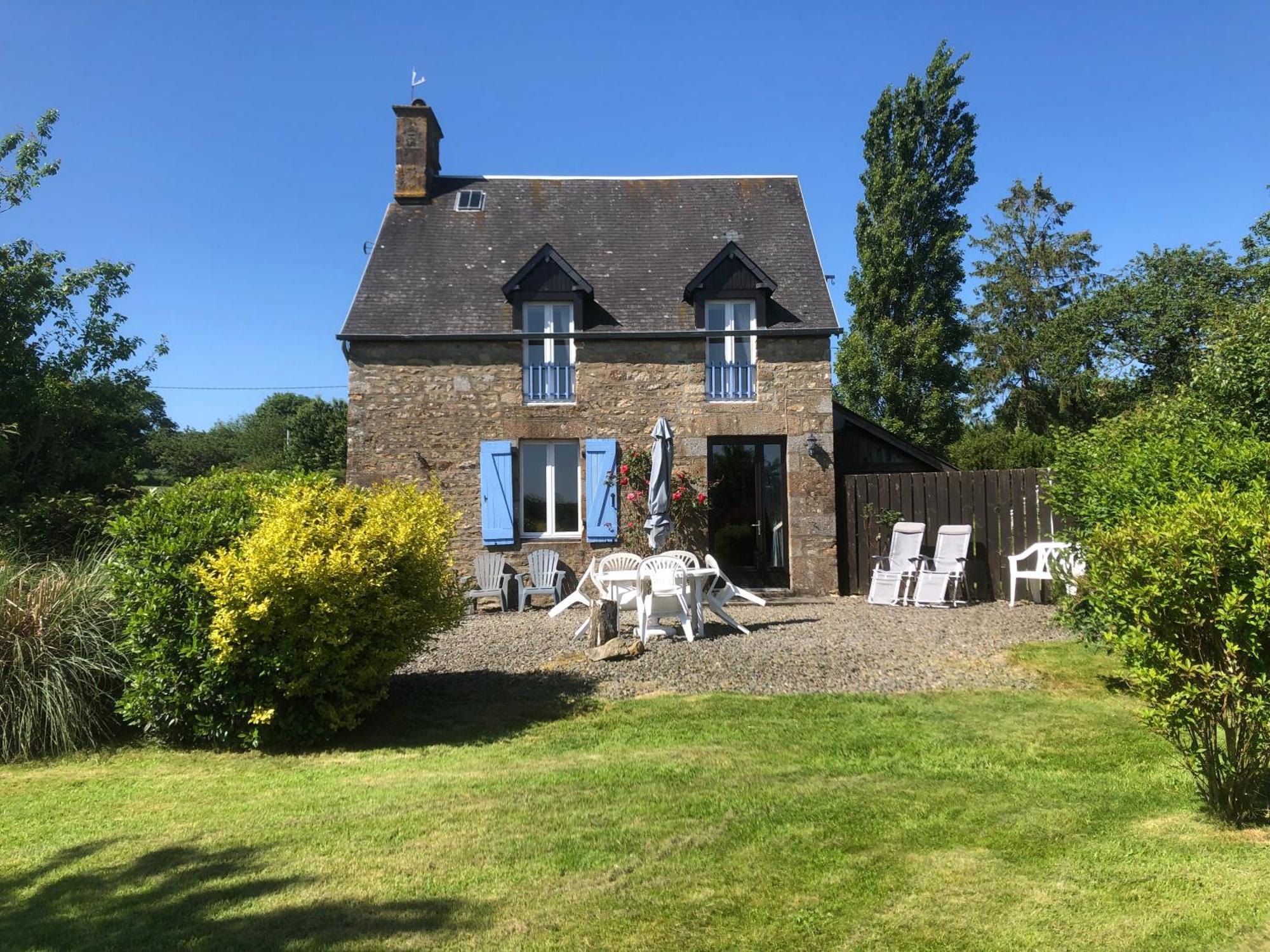 Jasmin Cottage With Seasonal Swimming Pool Le Mesnil-Gilbert Exterior foto