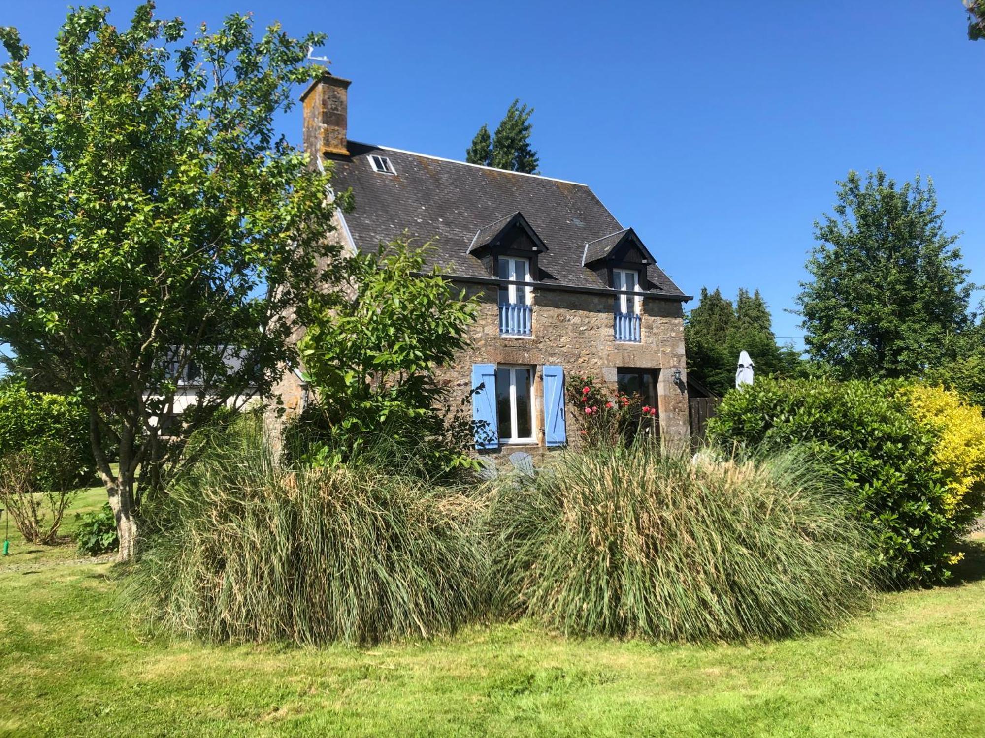 Jasmin Cottage With Seasonal Swimming Pool Le Mesnil-Gilbert Exterior foto
