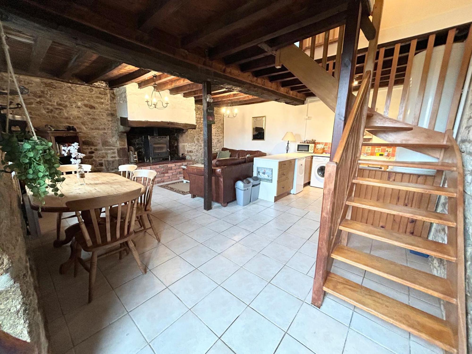 Jasmin Cottage With Seasonal Swimming Pool Le Mesnil-Gilbert Exterior foto