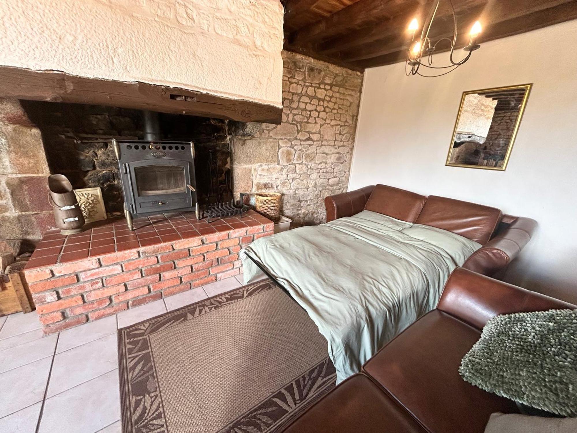 Jasmin Cottage With Seasonal Swimming Pool Le Mesnil-Gilbert Exterior foto